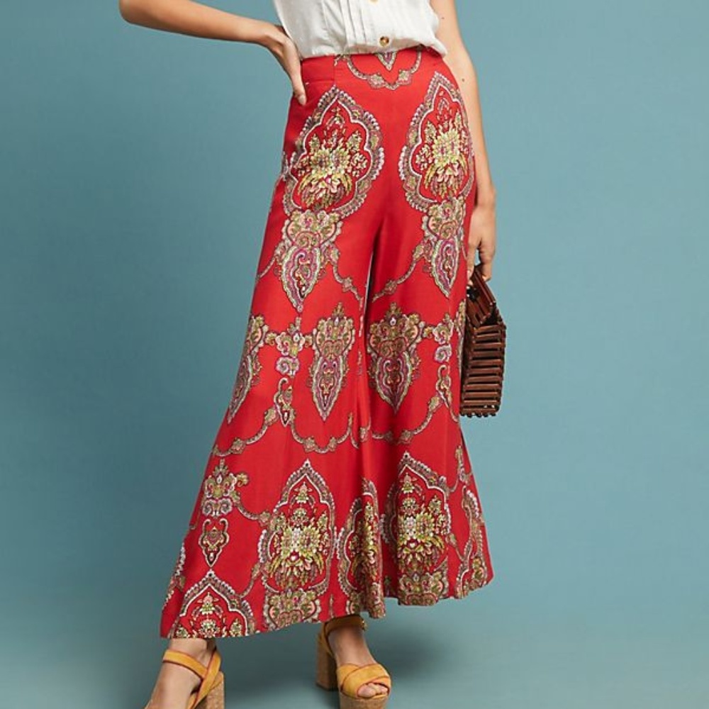 Anthropologie Manon Flared Pants new - Picture 5 of 8